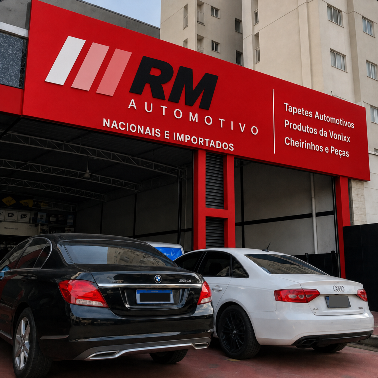 Loja física RM Automotivo